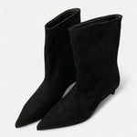Bottines à bout pointu pour femmes