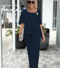 Ensemble 2 pièces - Pantalon Large pour Femmes - Emilia Lane