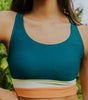 Ensemble Bikini Taille Haute à Coupe Colorblock pour Femmes - Emilia Lane