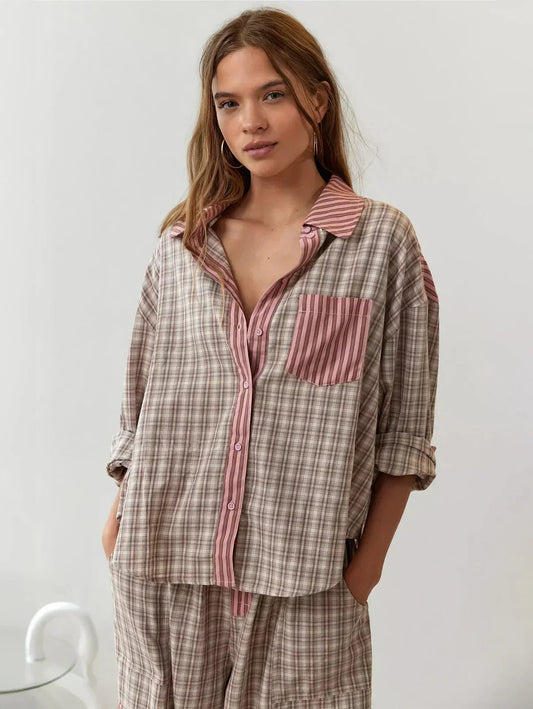 Ensemble de Pyjama Élégant pour Femme - Emilia Lane