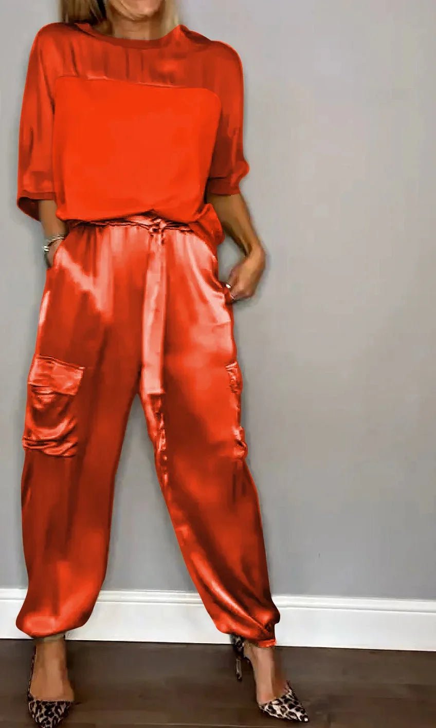 Ensemble pantalon fluide pour femmes - Emilia Lane