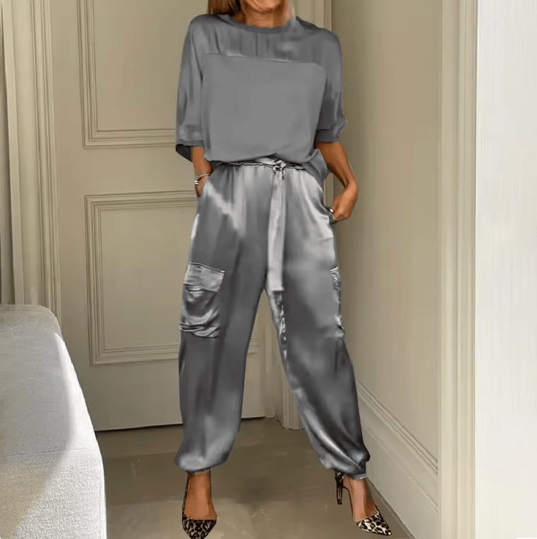 Ensemble pantalon fluide pour femmes - Emilia Lane