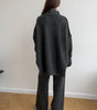 Ensemble pull à col roulé avec pantalon pour femme - Emilia Lane