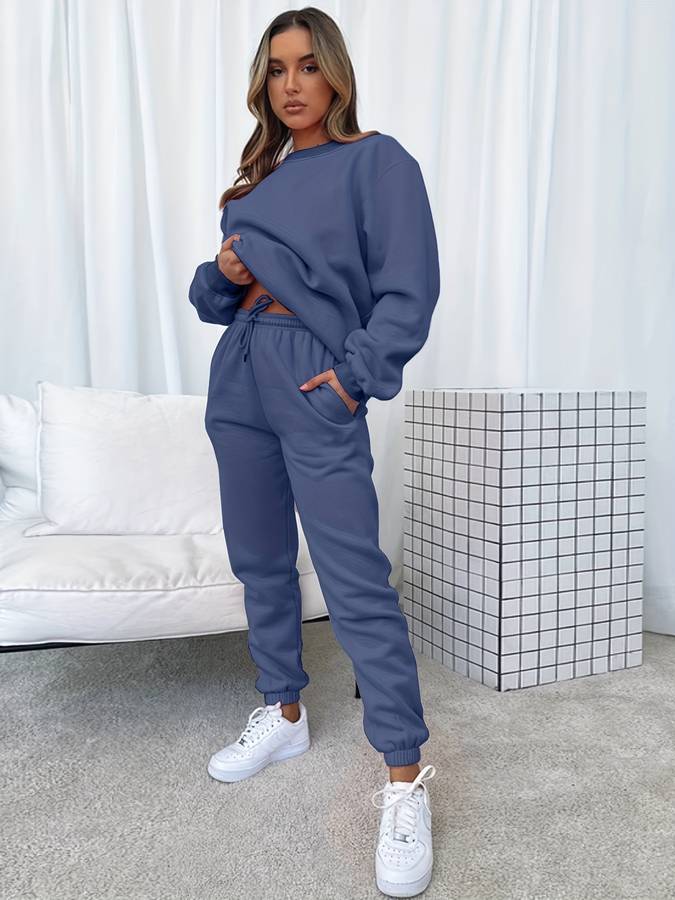 Ensemble Sweat et Pantalon Long Casual pour Femme - Emilia Lane