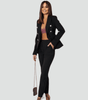 Ensemble Tailleur Double Boutonnage pour Femmes - Emilia Lane