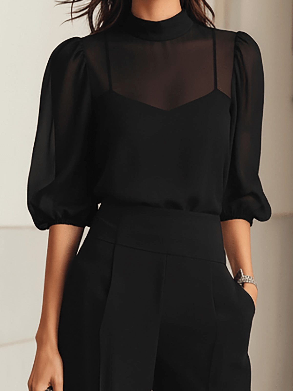 Ensemble Trois Pièces en Chiffon pour Femmes - Emilia Lane