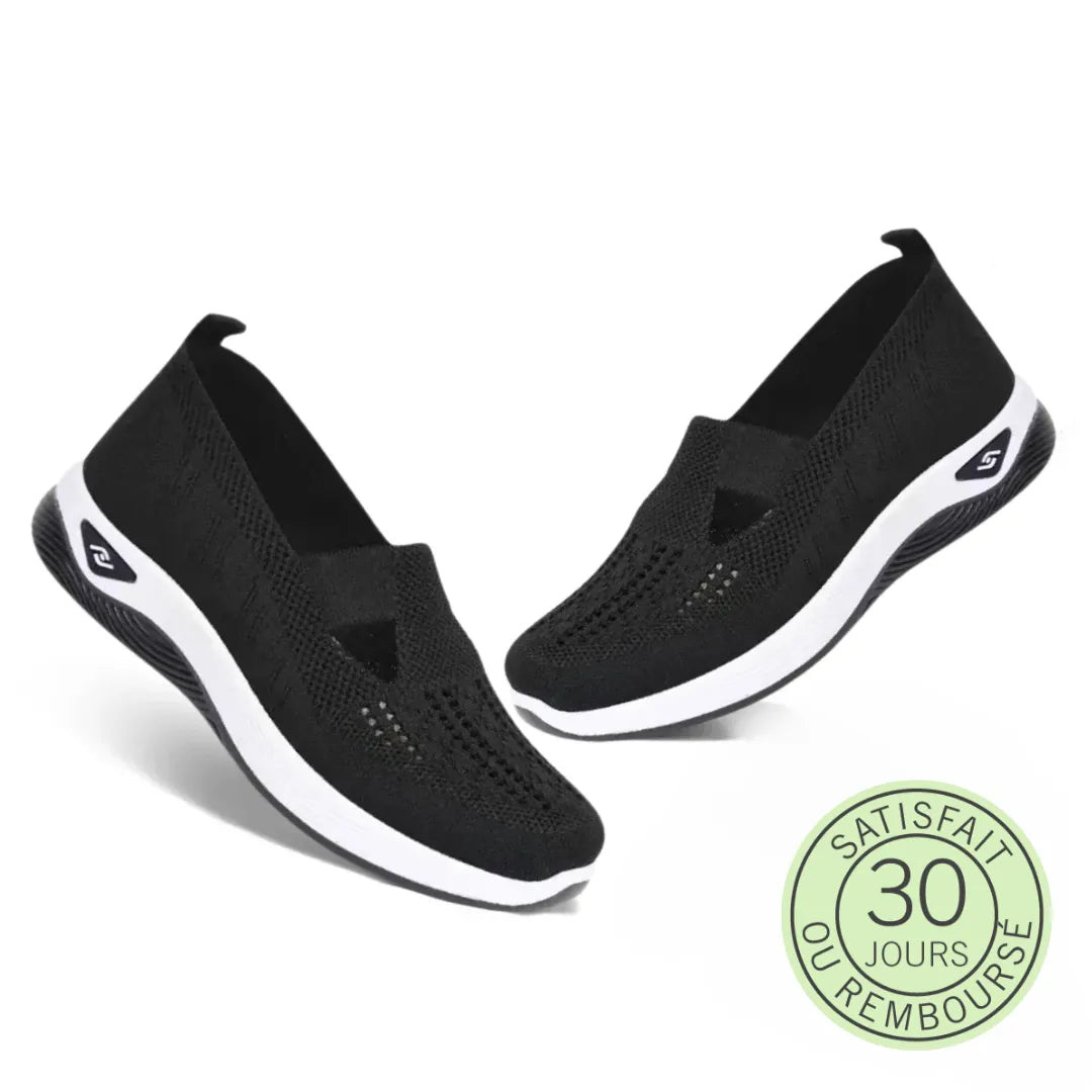 Basket Confortable et Légère Sans Lacets en Maille pour Femme