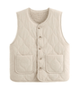 Gilet Sans Manches Matelassé et Chaud pour Femme
