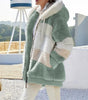 Veste Polaire Oversize à Capuche pour Femme
