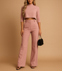 Ensemble Top et Pantalon Tailleur pour Femmes