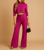Ensemble Top et Pantalon Tailleur pour Femmes