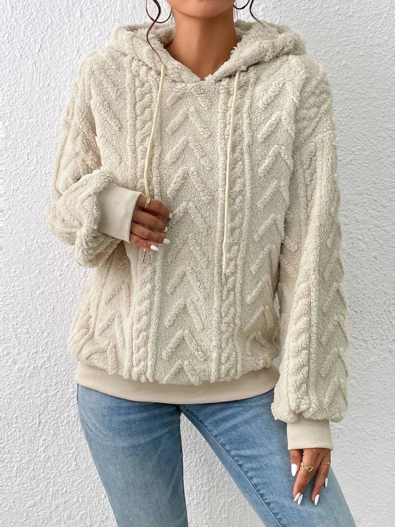 Hoodie Oversize en Polaire Douce pour Femmes - Emilia Lane