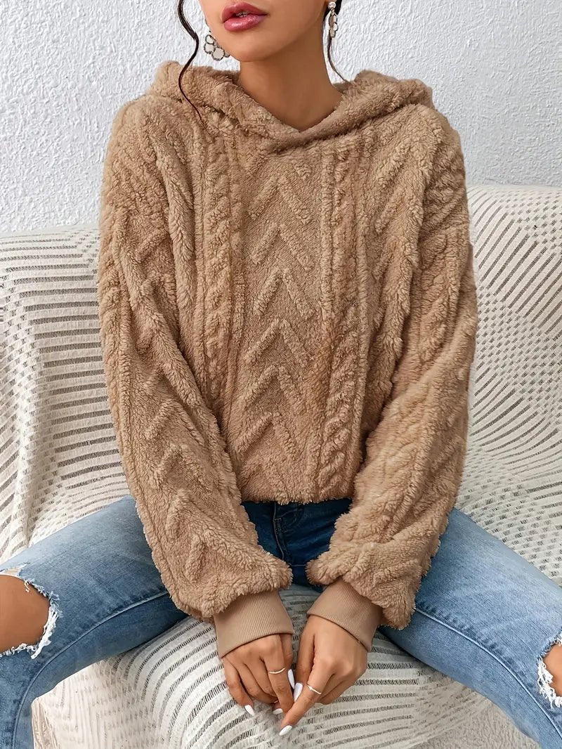Hoodie Oversize en Polaire Douce pour Femmes - Emilia Lane