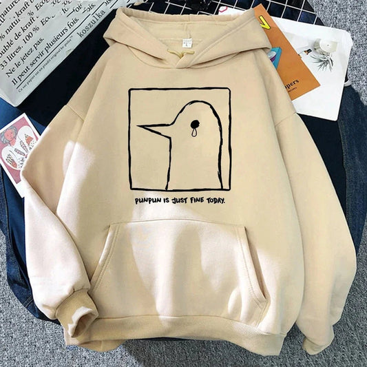 Hoodie Oversized Goodnight Punpun pour Femmes - Emilia Lane