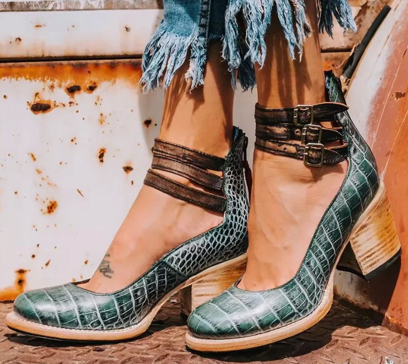 Chaussures Mary Jane Rétro à Talons pour Femme | Idéales pour les Sorties