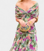 Robe Longue à Imprimé Floral pour Femme