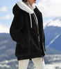 Veste Polaire Oversize à Capuche pour Femme