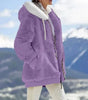 Veste Polaire Oversize à Capuche pour Femme