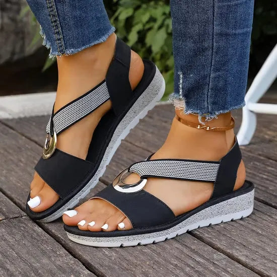 Sandales Confortables à Boucle pour Femme | Idéales pour l'Été