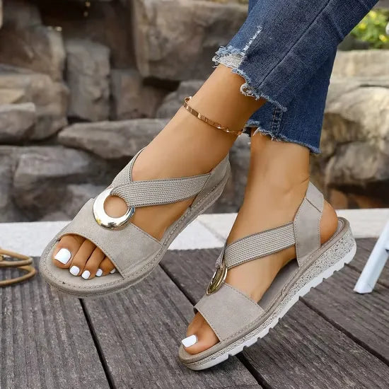 Sandales Confortables à Boucle pour Femme | Idéales pour l'Été