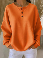 Pull en Tricot Waffle pour Femmes