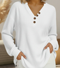 Pull en Tricot Waffle pour Femmes