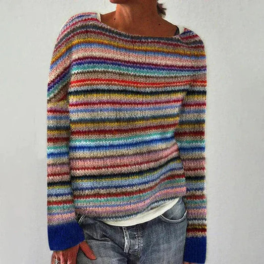 Pull-over tricoté pour Femme