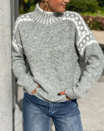 Pull en Tricot Waffle pour Femmes