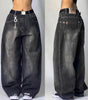 Jeans Cargo Taille Haute pour Femmes - Emilia Lane