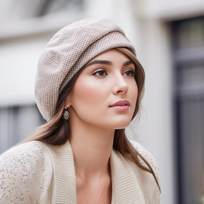 Beret en Laine de Qualité pour Femme