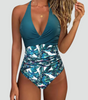 Maillot de Bain Une Pièce Sculptant Décolleté en V pour Femme | Idéale pour l'Été