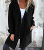 Manteau boutonné à col tailleur pour Femmes