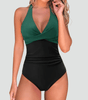 Maillot de Bain Une Pièce Sculptant Décolleté en V pour Femme | Idéale pour l'Été - Emilia Lane