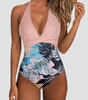 Maillot de Bain Une Pièce Sculptant Décolleté en V pour Femme | Idéale pour l'Été - Emilia Lane