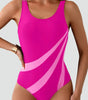 Maillot de Bain Une Pièce Sculptant pour Femme | Idéal pour la Natation - Emilia Lane