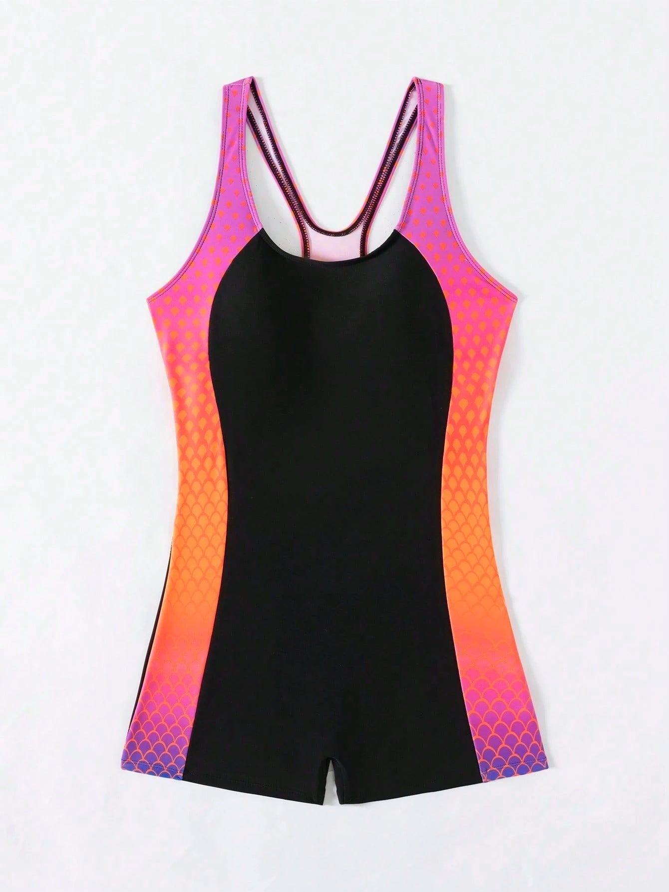 Maillot de Bain Une Pièce Sportif à Dos Renforcé pour Femme - Emilia Lane