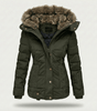 Manteau à Capuche en Fausse Fourrure pour Femmes - Emilia Lane