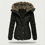 Manteau à Capuche en Fausse Fourrure pour Femmes - Emilia Lane