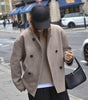 Manteau Caban à Double Boutonnage pour Femmes - Emilia Lane