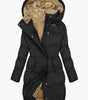 Manteau d'hiver doublé avec capuche pour femmes - Emilia Lane