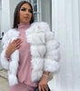 Manteau élégant en fausse fourrure pour femme - Emilia Lane