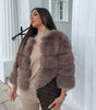 Manteau élégant en fausse fourrure pour femme - Emilia Lane