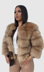 Manteau élégant en fausse fourrure pour femme - Emilia Lane