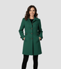 Manteau Élégant Mi - Long pour Femme - Emilia Lane