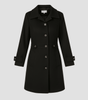 Manteau Élégant Mi - Long pour Femme - Emilia Lane