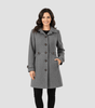 Manteau Élégant Mi - Long pour Femme - Emilia Lane