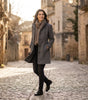 Manteau Élégant Structuré pour Femmes - Emilia Lane