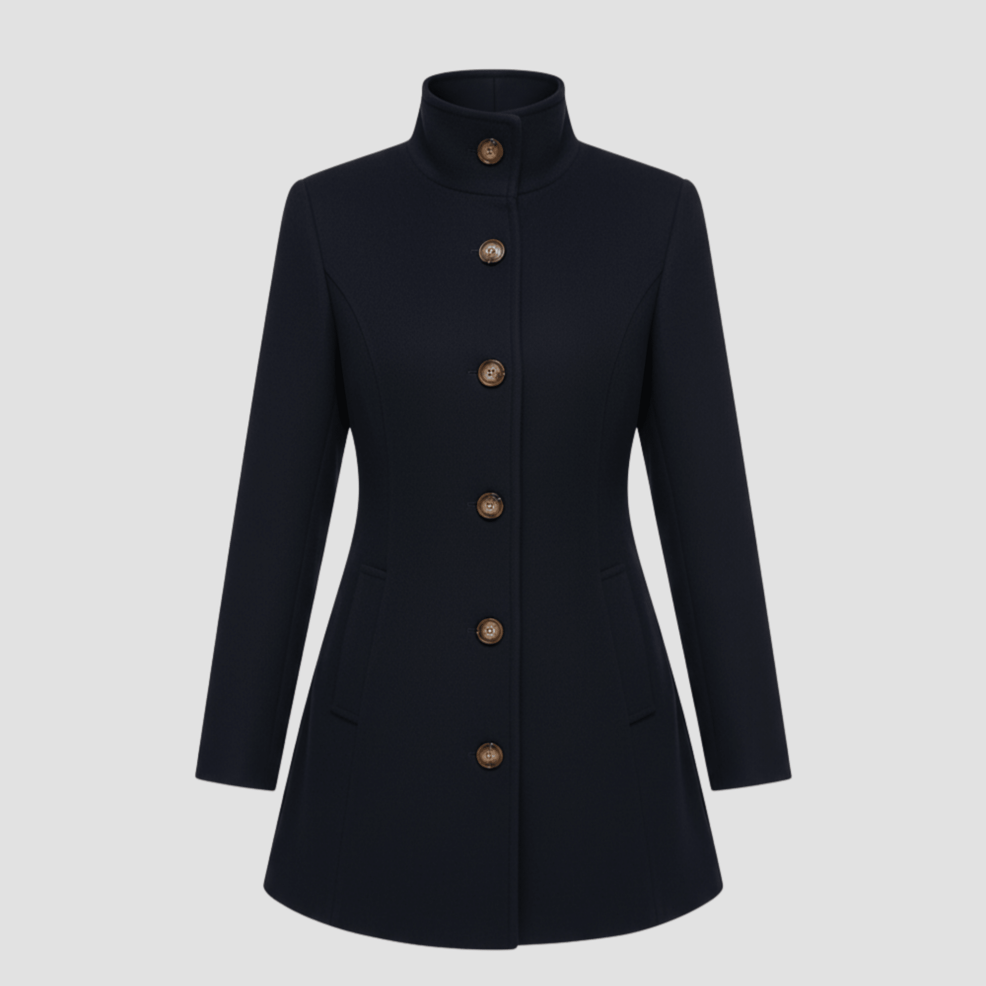 Manteau Élégant Structuré pour Femmes - Emilia Lane