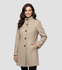 Manteau Élégant Structuré pour Femmes - Emilia Lane