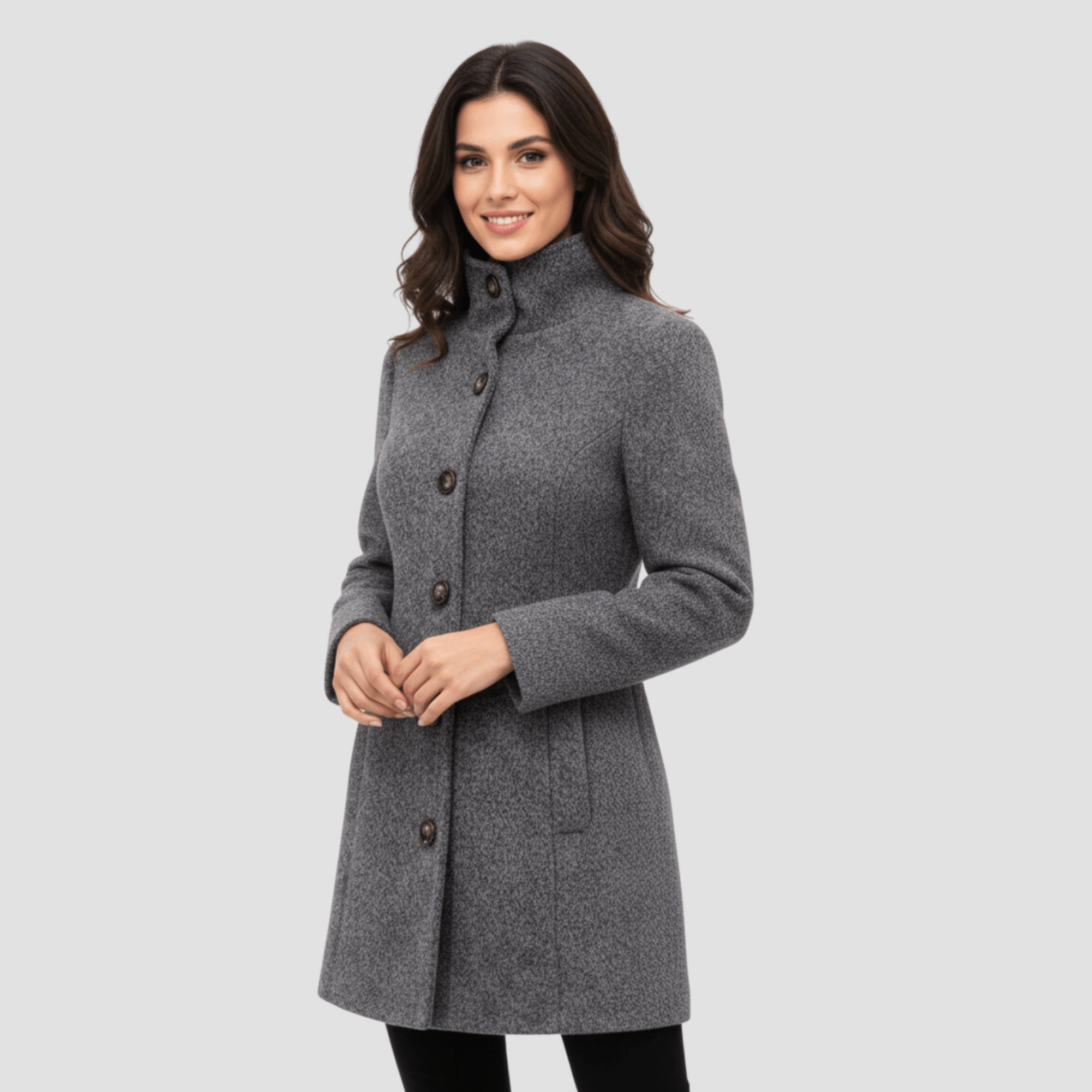 Manteau Élégant Structuré pour Femmes - Emilia Lane